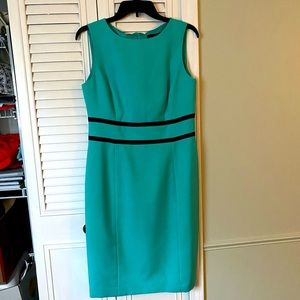 ONLY WORN ONCE // beautiful turquoise dress